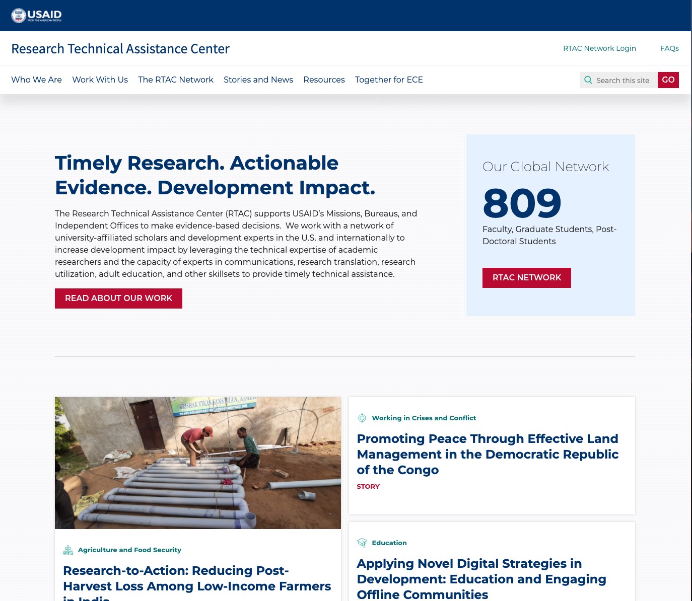 research technical assistance