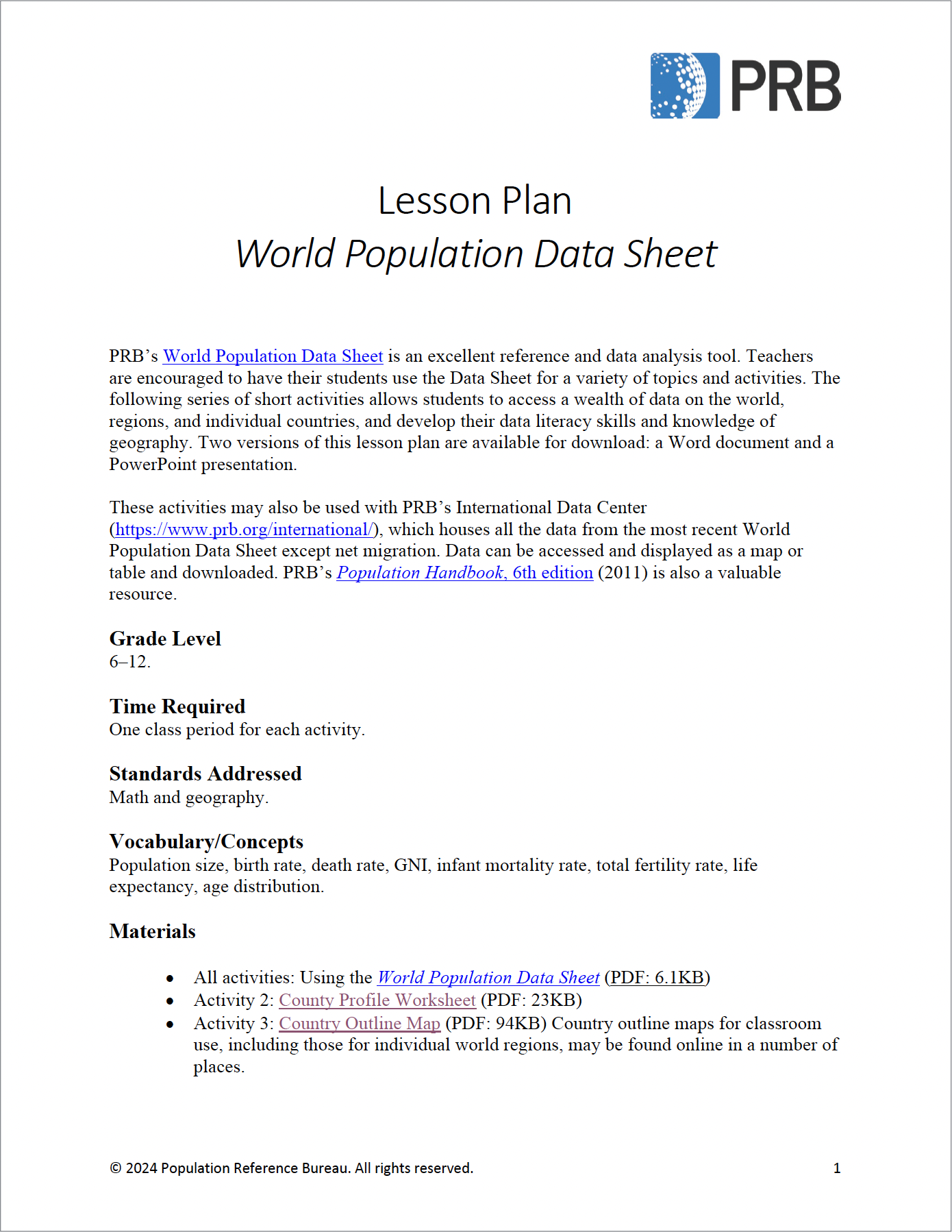 Lesson Plan